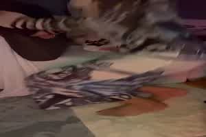 连体裙凸显身材自插  背景图片